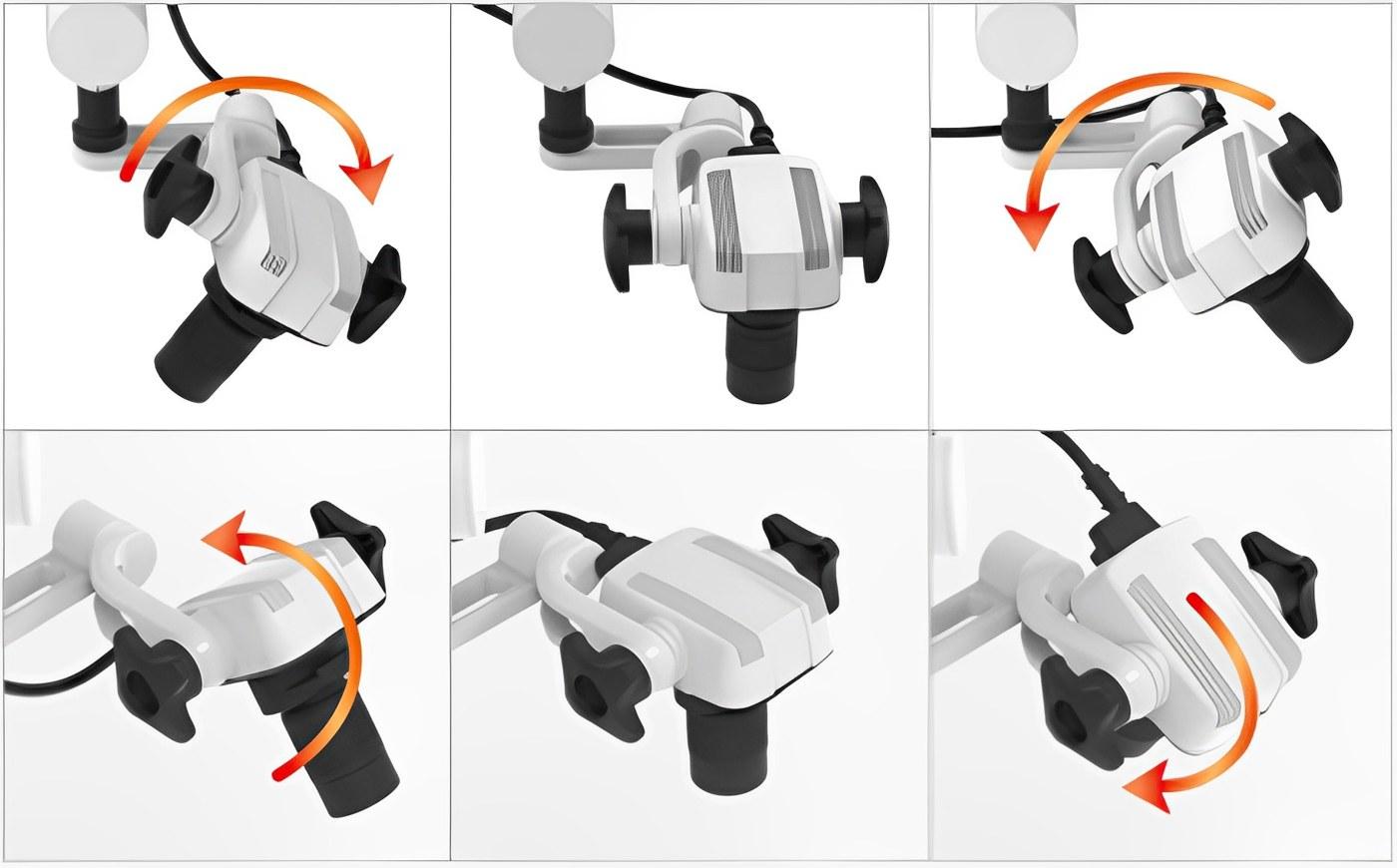 VOMS-202D 3D Operating Microscope (Dental) by MEDILIFE — image 3